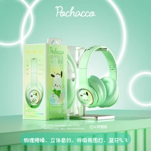 Kuromi Pochacco Cinnamoroll Melody Wireless Bluetooth Headphone Earphone Headset - Picture 1 of 19