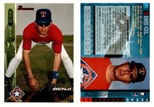 Benji Gil 1995 Bowman Baseball Card 33  Texas Rangers