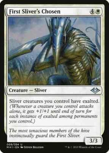 FIRST SLIVER'S CHOSEN X 4 N/M- MODERN HORIZONS MAGIC THE GATHERING - Picture 1 of 1