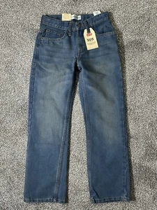 Levi’s 505™ Regular Boys’ Regular Fit Jeans - Size 10 Slim, 23” Waist - Picture 1 of 4