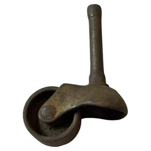 Antique Salvage .75” Steel Swivel Casters Furniture Piano 1.25” Stem - Picture 1 of 5