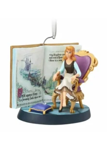 Disney Ornament Sketchbook 2021 Cinderella Storybook Fairytale Glass Slipper - Picture 1 of 6