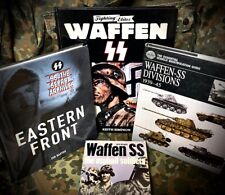 WAFFEN SS WORLD WAR II COLLECTION OF 3 HARDCOVERS & 1 SOFTCOVER * GERMAN ARMY