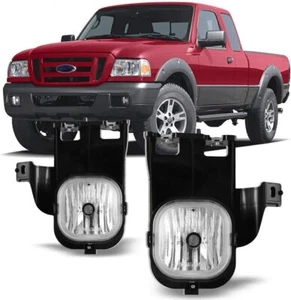 WJ30-0556-09 Ford Ranger 2006-2007 OEM Clear Lens Fog Light Pair Set - Picture 1 of 3