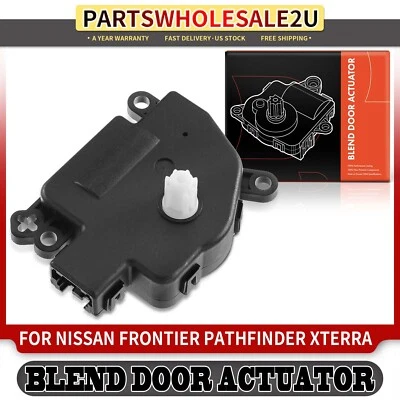 Actuador de puerta de entrada de aire HVAC con 2 pines para Nissan Frontier Pathfinder Xterra Foto 1 de 4