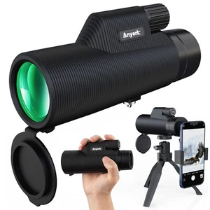 Anyork 12X42 Telescopio monoculare con supporto smartphone treppiede prisma ad alta potenza - Foto 1 di 8