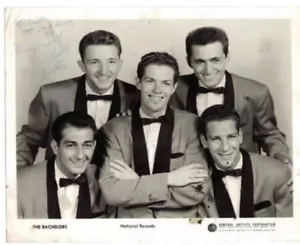 1950's Hand Signed Autograph Photo of The Bachelors 8 X 10 - Picture 1 of 1