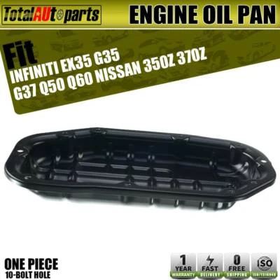 Cacerola de aceite de motor para Infiniti 350Z 370Z EX35 G35 M37 Q40 Q50 3,5 L 3,7 L 11110JK20C Foto 1 de 4