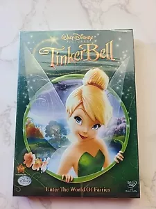 TINKERBELL Disney NEW DVD With Deleted Scenes, Musid Video, 2008 Kids Childrens - Picture 1 of 6