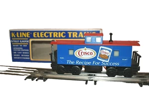K-LINE O Scale Crisco The Recipe for Success Caboose Model Railroad EUC - Picture 1 of 2