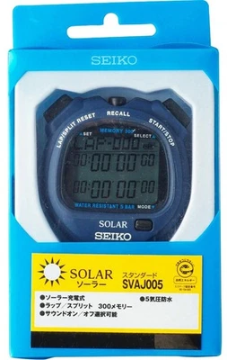 SEIKO SOLAR CHARGER STOPWATCH "SOLAR STANDARD" SVAJ005 - Image 1 of 4