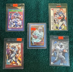 Barry Sanders ~ Detroit Lions ~ gemischte Karten ~ BILDER ANSEHEN ~ ~ Angebot 5774 - Bild 1 von 6