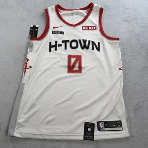 NWT Rockets Russell Westbrook Nike NBA Swingman SW Jersey Mens L 48 Home 0 - Picture 1 of 11