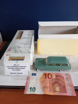 STUDEBAKER CONESTOGA 1954 BROOKLIN 1:43 BRK.107 VINTAGE MADE IN ENGLAND - Immagine 1 di 4