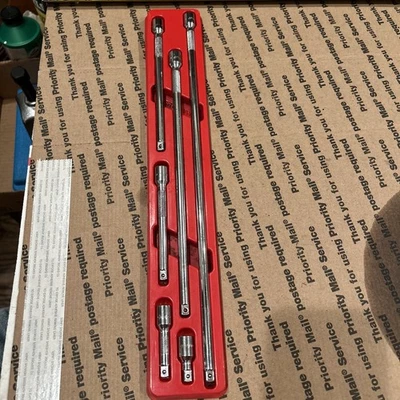 Juego de extensión de unidad Snap On 6 piezas 1/4" moleteado 106btmx Foto 1 de 4