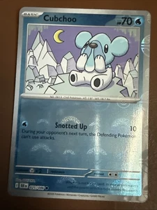Cubchoo (patrón Poke Ball) 025/086 Sv: Black Bolt Holo - Imagen 1 de 2