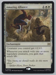 MTG - FOIL Amazing Alliance - Marvel's Spider-Man (SPM) -r441 - Picture 1 of 2