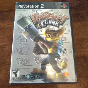 Ratchet And Clank PS2 (Sony PlayStation 2, 2002) Tested Complete CIB W/Poster - Picture 1 of 6