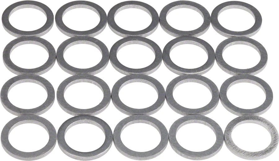 Wheels Manufacturing 1.2mm Aluminum Chainring Spacer Bag/20 - Image 1 of 1
