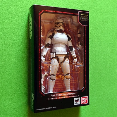 S.H.Figuarts First Order Stormtrooper Star Wars Figure Bandai Tamashii Nations - Image 1 of 3