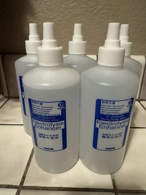 Lot of 5 (NEW) Enagic Kangen Leveluk Electrolysis Enhancer Fluid 400ml Each - Image 1 of 3
