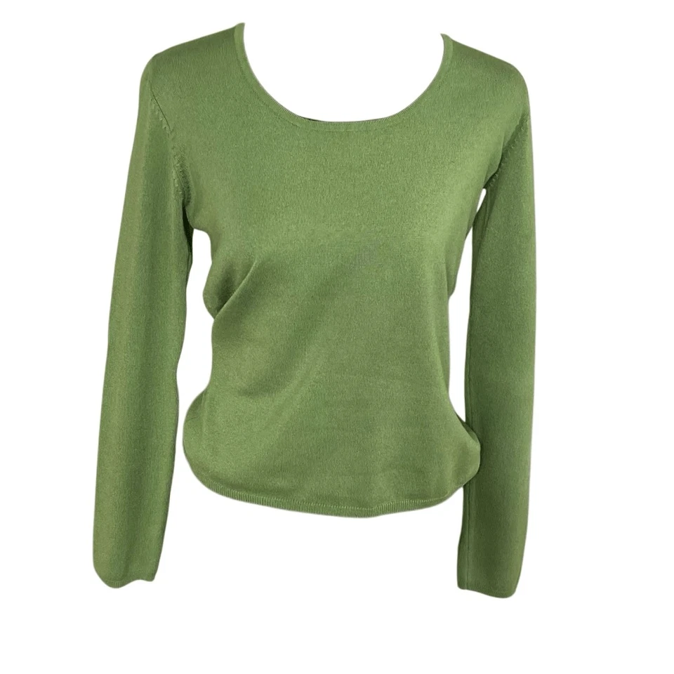 Suéter de Colección Lilly Pulitzer Para Mujer Seda/Cachemira L/S Cuello Redondo Foto 1 de 4