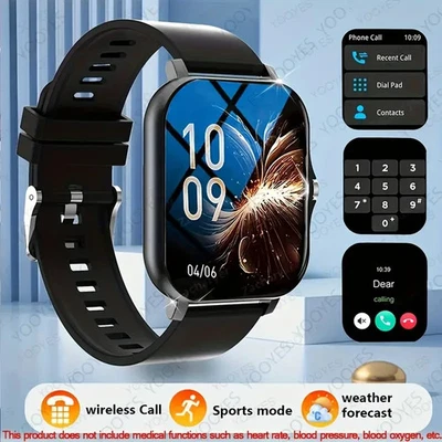 📲Smart Watch Men Women Fitness Tracker Heart Rate Blood Pressure Monitor UK💪 - Image 1 of 4