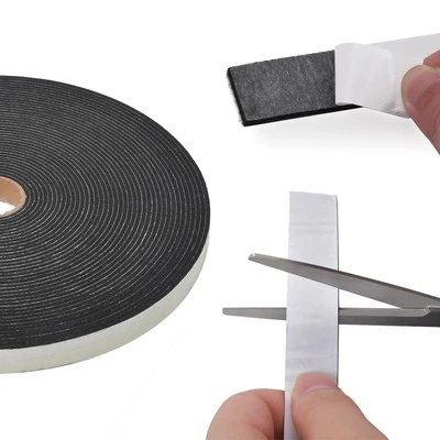 Filzband selbstklebend 2/5cm 3,0mm stark 20m lang Filzstreifen Filzgleiter Rolle - Bild 1 von 4