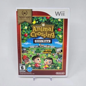 Animal Crossing: City Folk (Nintendo Wii) Selecciona COMPLETO Y PROBADO EN CAJA - Imagen 1 de 3