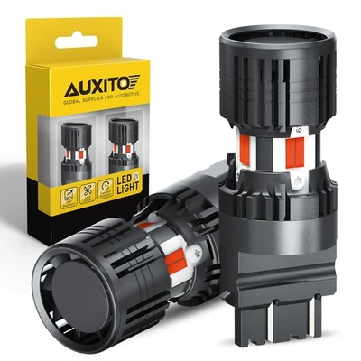 AUXITO CANBUS 3157 LED Bombillas Rojo con Resistencia Incorporada 3156 3056 3356 3456 4156 Foto 1 de 4