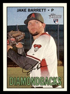 2016 Topps Heritage Jake Barrett #636 RC Arizona Diamondbacks - Picture 1 of 2