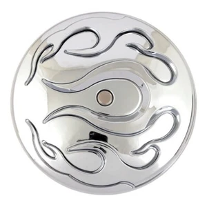 Inserto de cubierta limpiador de aire llama para motocicleta Harley Davidson doble cámara 1999-2015 - Imagen 1 de 1