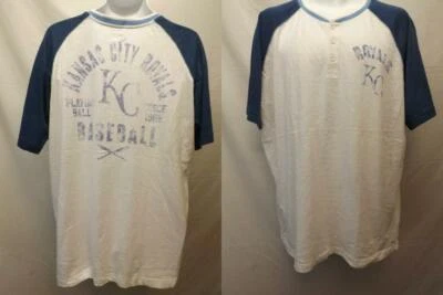 New Kansas City Royals Mens Sizes XS-XL New Era Raglan Shirt - Image 1 of 4