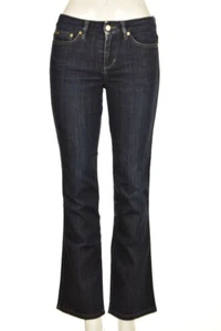 Pantalones de mezclilla informales para mujer Joes Muse, talla 25, azul, lavado oscuro, corte bota, algodón - Imagen 1 de 5