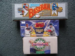 COMPLETE SET LOT-1990 DONRUSS, 2000 TOPPS FACTORY SEALED, 1992 U.D. MINOR LEAGUE - Picture 1 of 4