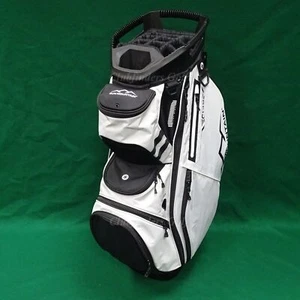 Sun Mountain 2025 C-130 Black/White 14-Way Golf Cart Bag w/ Raincover - Picture 1 of 6