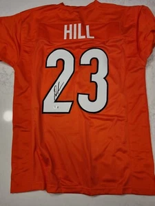 Dax Hill Signed Bengals NFL Custom Jersey Beckett Witnessed Rookie Auto - Picture 1 of 6