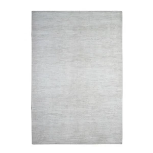 6'x9' Olympus White Modern Peshawar Hand Knotted 100% Wool Oriental Rug R89656 - Picture 1 of 6