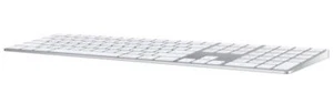 Apple Magic Keyboard with Numeric Keypad US English Silver Extended Layout - Picture 1 of 1