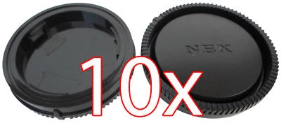 10 X Objektiv Rückdeckel Sony NEX / E-Mount Rear Lens Cap Deckel