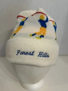 Vintage Golf Themed Stocking Hat Golfer Colorful - Picture 1 of 9