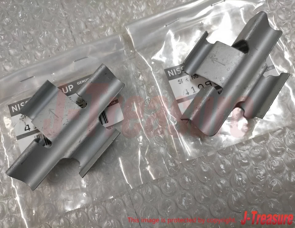 NISSAN GT-R R35 2009-2024 Genuine Front Brake Pad Return Springs 2pcs Set OEM - Image 1 of 4