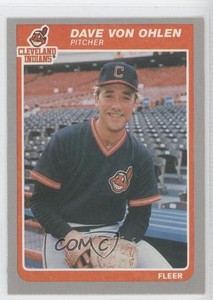 1985 Fleer Update Dave Von Ohlen #U-126