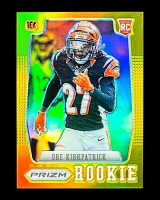 1ST YEAR - 2012 Panini PRIZM GOLD /10 - GOLD #04/10 - Dre Kirkpatrick RC #259 - Image 1 of 4