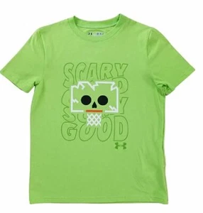 Neu mit Etikett Under Armour Jungen Scary Good Basketballkorb Grafik T-Shirt Jugend Small - Bild 1 von 1