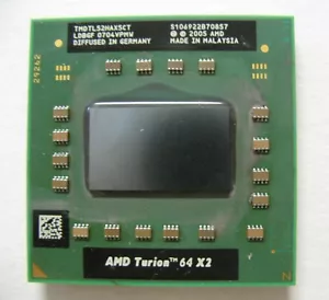 AMD Turion 64 x2 Dual Core Mobile 1.6 Ghz CPU TMDTL52HAX5CT - Picture 1 of 3