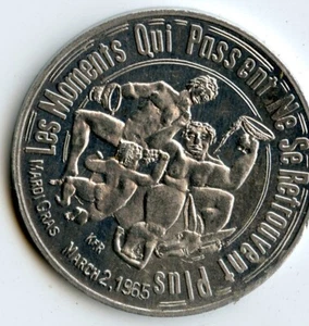 Mardi Gras Doubloon: Les Moments - Picture 1 of 2