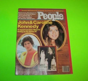 People John & Caroline Kennedy / Joanne Woodward / Georgia Herschel Walker 1981 - Picture 1 of 12