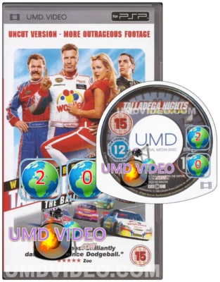 PSP UMD Movie - Talladega Nights - The Ballad Of Ricky Bobby Foto 1 de 2