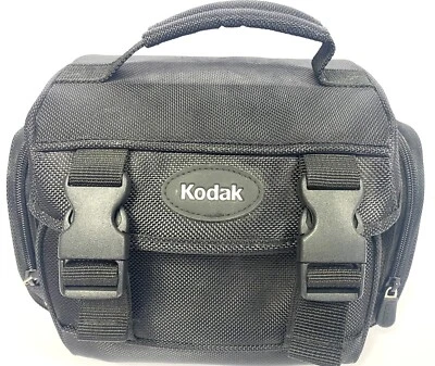 Kodak Camera Carrying Case Black Nylon Travel Bag - Image 1 of 4